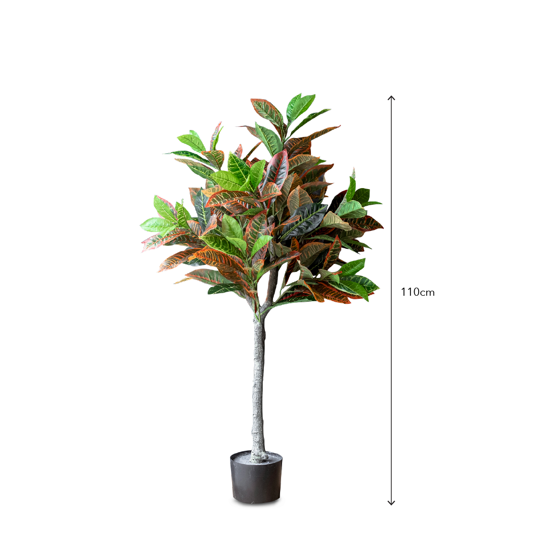 FAUX Croton Tree
