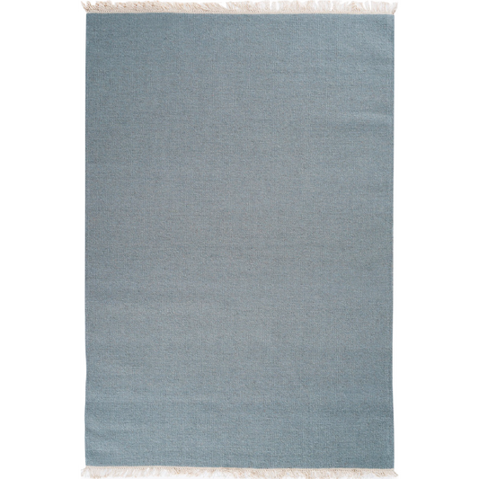 STRING  Wool Hand Woven Rug Teal