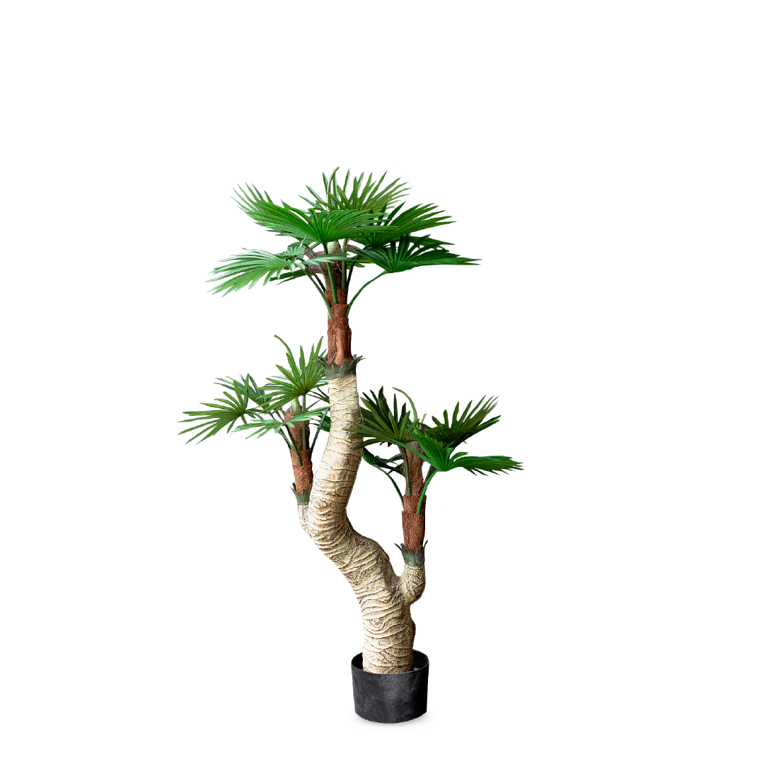 FAUX Fan Palm Tree