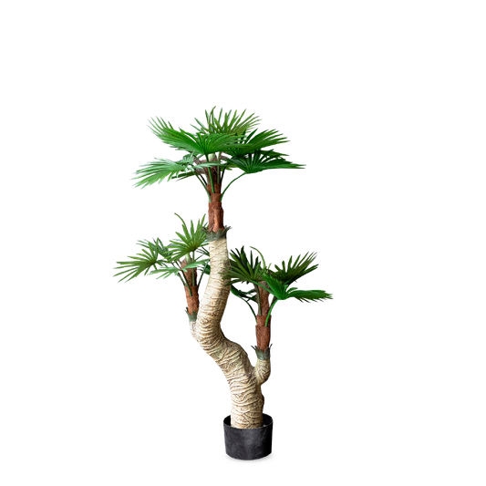 FAUX Fan Palm Tree