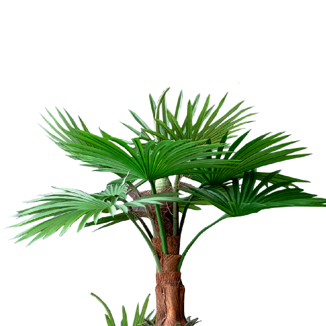 FAUX Fan Palm Tree